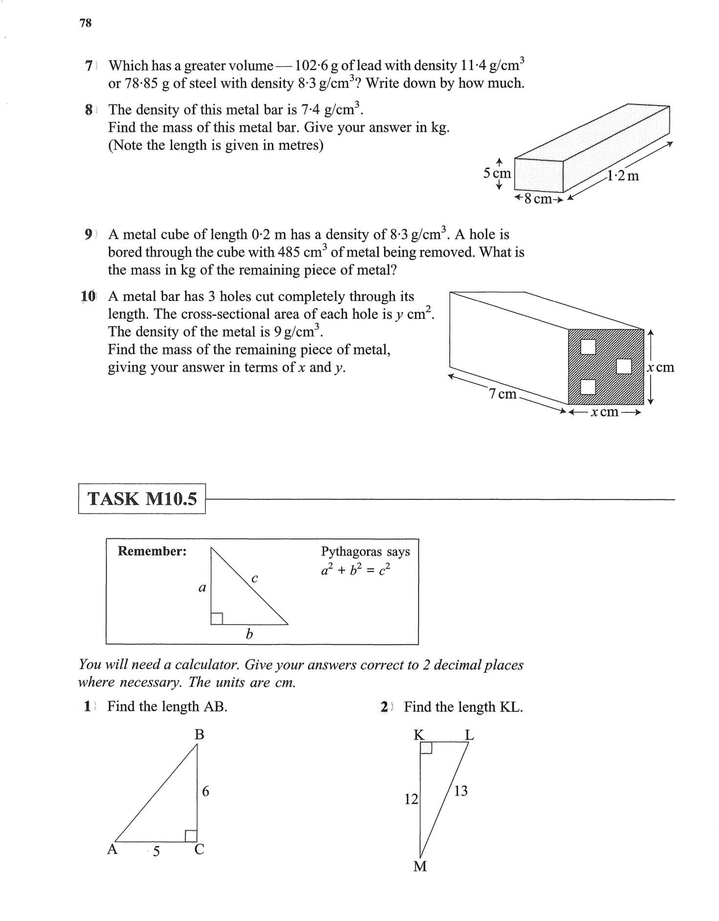 Essential Mathematics for GCSE - Higher - Homework Book